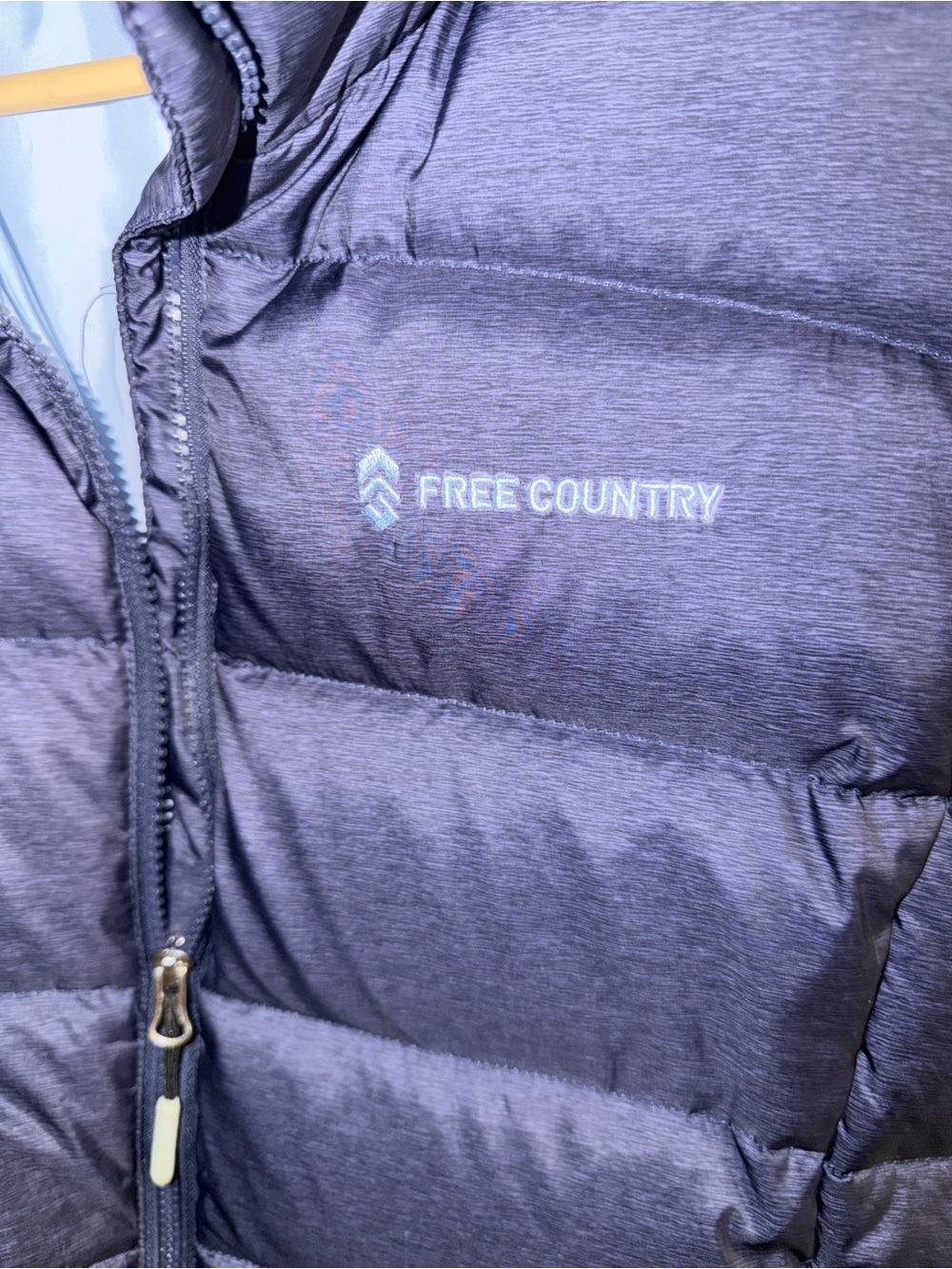 Free Country Men's Navy Quilted Puffer Jacket